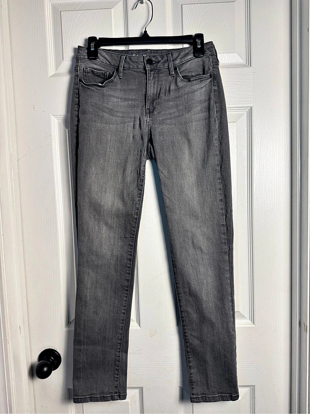 Calvin Klein Jeans Gray Skinny Jeans Waist 8 x 30